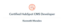 certified hubspot cms developer kenneth morales